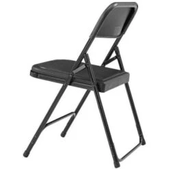 National Public Seating® 800 Series Plastic Folding Chair, Black, Package Of 4 -Home Furnishing Store 340113 DetailedProductView3 Lg