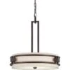 Designers Fountain Del Ray 22 In. 3-Light Pendant Fixture (Flemish Bronze)