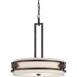 Designers Fountain Del Ray 22 In. 3-Light Pendant Fixture (Flemish Bronze)