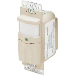 Hubbell® 120 Volt Wall Mount Passive Infrared Vacancy Sensor (Ivory)