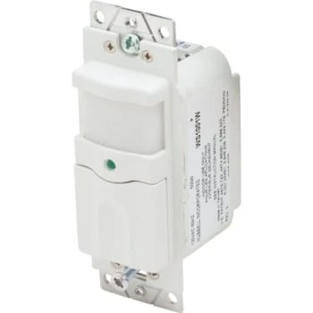 Hubbell® 120 Volt Wall Mount Passive Infrared Vacancy Sensor (White) 3 Hubbell® 120 Volt Wall Mount Passive Infrared Vacancy Sensor (White)