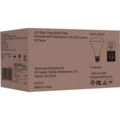 Maintenance Warehouse® 8w Br30 Led Reflector Bulb (2700k) (36-Pack) -Home Furnishing Store 402315 v InthePackageView BUS Lg