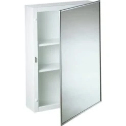 16w X 26" Surface Mount Mirror Medicine Cabinet
