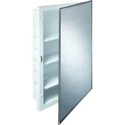 16w X 22" Recessed Mirror Medicine Cabinet