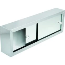 30W X 8"H Mirrored Cosmetic Box