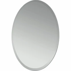 Seasons® 24w X 37" Beveled Edge Oval Wall Mirror With Mounting Clips