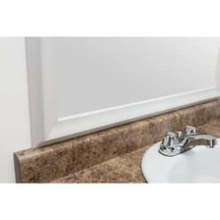 Zenith 60 X 36" White Mirror Frame Kit