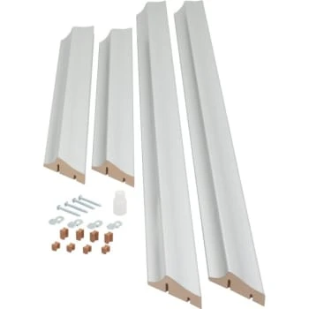 Zenith 42 X 36" Silver Mirror Frame Kit 4 Zenith 42 X 36" Silver Mirror Frame Kit - Image 2