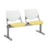 Kfi Seating Kool 2-Seat Reception Bench, White Backs, Yellow Seats 2 Kfi Seating Kool 2-Seat Reception Bench, White Backs, Yellow Seats -Home Furnishing Store 461107 w MainProductImage Lg