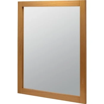 Seasons® 26x30" Honey Oak Framed Mirror 4 Seasons® 26x30" Honey Oak Framed Mirror - Image 2