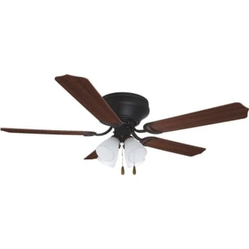 Litex Brilliante 52 In. 5-Blade Ceiling Fan W/ Light (Bronze) 3 Litex Brilliante 52 In. 5-Blade Ceiling Fan W/ Light (Bronze)