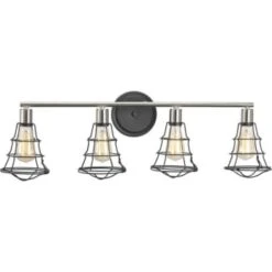 Progress Lighting Gauge 35 In. 4-Light Incandescent Bath Vanity Fixture -Home Furnishing Store 521194 DetailedProductView2 UNI Lg