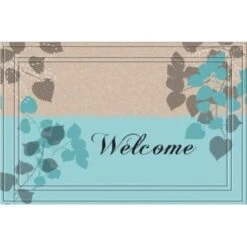 Apache Mills 2 X 3' Outdoor Floor Mat, With Dancing Leaves