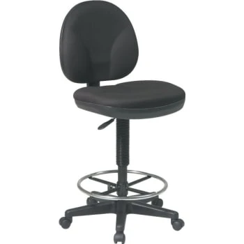 Office Star Products Worksmart Sculptured Seat And Back Drafting Chair 3 Office Star Products Worksmart Sculptured Seat And Back Drafting Chair