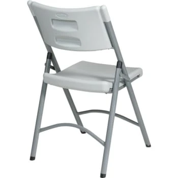 Office Star Products Worksmart Resin Folding Chair 4 Pack 5 Office Star Products Worksmart Resin Folding Chair 4 Pack - Image 3