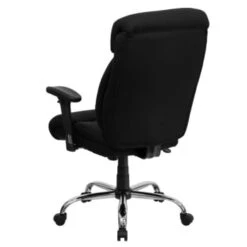 Flash Furniture Big And Tall Office Chair High Back Design With Headrest Black 22" Wide Seat -Home Furnishing Store 602151B WebOnly Lg
