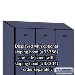 Salsbury Industries® Blue 12 Inch Single Tier-Wood Locker 6 Feet X 18 Inches -Home Furnishing Store 621125 w DetailedProductView7 Lg