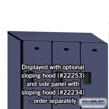 Salsbury Industries® Blue-Double Tier Designer Wood Locker 6 Feet X 18 Inches 11 Salsbury Industries® Blue-Double Tier Designer Wood Locker 6 Feet X 18 Inches - Image 9