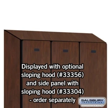 Salsbury Industries® Mahogany Wide-Designer Wood Locker 6 Feet X 18 Inches 11 Salsbury Industries® Mahogany Wide-Designer Wood Locker 6 Feet X 18 Inches - Image 9