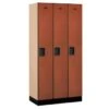 Salsbury Industries® Cherry-Single Tier Designer Wood Locker 6 Feet X 18 Inches -Home Furnishing Store 621363 w MainProductImage Lg