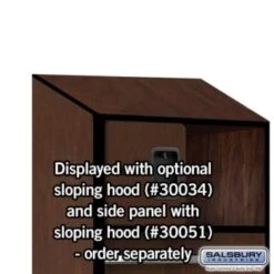 Salsbury Industries® Mahogany Designer Wood Open Access Locker 6feet X 18inches 19 Salsbury Industries® Mahogany Designer Wood Open Access Locker 6feet X 18inches -Home Furnishing Store 621415 w DetailedProductView7 Lg