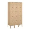 Salsbury Industries® Tan- Five Tier Box Style-Metal Locker 5 Feet X 12inches 1 Salsbury Industries® Tan- Five Tier Box Style-Metal Locker 5 Feet X 12inches -Home Furnishing Store 621419 w MainProductImage Lg