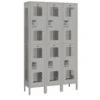 Salsbury Industries® 6 Ft. X 15 In. 2-Tier Vented Locker (Gray) 1 Salsbury Industries® 6 Ft. X 15 In. 2-Tier Vented Locker (Gray) -Home Furnishing Store 621435 w MainProductImage Lg
