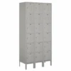 Salsbury Industries® Gray-12 Inch-Standard Metal Locker 6 Feet High X 15 Inches 2 Salsbury Industries® Gray-12 Inch-Standard Metal Locker 6 Feet High X 15 Inches -Home Furnishing Store 621451 w MainProductImage Lg