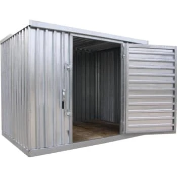 Vestil Storage Building - Single - Galvanized 3 Vestil Storage Building - Single - Galvanized