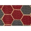 Valley Forge Fabrics Austin Honeycomb Coverlet, Full 84x95, Red Gold, Case Of 6 -Home Furnishing Store 636743 w MainProductImage Lg