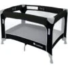 Foundations Sleepfresh Celebrity Portable Play Yard Crib Graphite -Home Furnishing Store 704411 V Lg