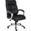 Boss Black Double Plush Executive Chair