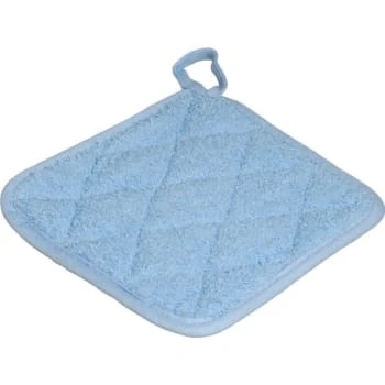 GENERIC Pot Holder 7x7 Blue Package Of 12 3 GENERIC Pot Holder 7x7 Blue Package Of 12