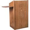 Oklahoma Sound Aristocrat Floor Lectern, Medium Oak 1 Oklahoma Sound Aristocrat Floor Lectern, Medium Oak -Home Furnishing Store 723353 WebOnlyV Lg