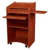 Oklahoma Sound Aristocrat Floor Lectern, Wild Cherry 1 Oklahoma Sound Aristocrat Floor Lectern, Wild Cherry -Home Furnishing Store 723356 w MainProductImage Lg