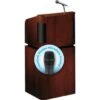 Oklahoma Sound Veneer Lectern & Wireless Handheld Package Mahogany On Walnut -Home Furnishing Store 723411 V Lg