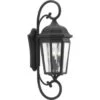 Progress Lighting Led Verdae Black Three-Light Extra-Large Wall Lantern -Home Furnishing Store 728519 WebOnly Lg