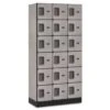 Salsbury Industries® Six Tier Locker, Gray Wood, 3 Wide -Home Furnishing Store 733970 PT Lg