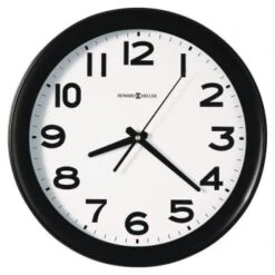 Howard Miller® Black/white Kenwick Round Wall Clock