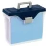 Office Depot® Clear/blue Small Mobile File Box -Home Furnishing Store 739634 w MainProductImage BUS Lg