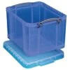 Really Useful Box® 32 Liter Blue Plastic Storage Box 2 Really Useful Box® 32 Liter Blue Plastic Storage Box -Home Furnishing Store 739661 w MainProductImage BUS Lg