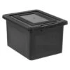 Office Depot® Black Plastic Letter And Legal File Tote -Home Furnishing Store 739667 w MainProductImage BUS Lg