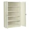 Tennsco® 5-Shelf Putty Steel Jumbo Storage Cabinet 78 X 48inch