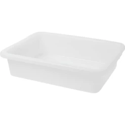 Rubbermaid 4.6 Gallon Polyethylene Bus/utility Box (12-Pack)