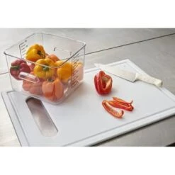 Rubbermaid 12 Qt Polycarbonate Square Food Storage Container W/ Liter (6-Pack) -Home Furnishing Store 745932 w DetailedProductView2 Lg