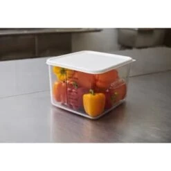 Rubbermaid 12 Qt Polycarbonate Square Food Storage Container W/ Liter (6-Pack) -Home Furnishing Store 745932 w DetailedProductView5 Lg