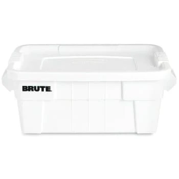 Rubbermaid 14 Gallon Brute Storage Tote W/ Lid (6-Pack) 4 Rubbermaid 14 Gallon Brute Storage Tote W/ Lid (6-Pack) - Image 2