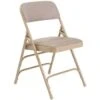 National Public Seating® Premium Fabric Beige Folding Chairs, Package Of 4 -Home Furnishing Store 751433 MainProductImage Lg