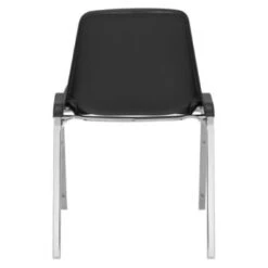 National Public Seating® Heavy-Duty Polyshell Plastic Stacking Chair, Black -Home Furnishing Store 751673 w DetailedProductView2 Lg