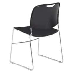 National Public Seating® Ultra Compact Plastic Stack Chair Black 16 National Public Seating® Ultra Compact Plastic Stack Chair Black -Home Furnishing Store 751770 w DetailedProductView4 Lg